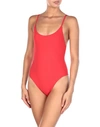 Alix One-piece Swimsuits In Red