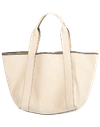 BRUNELLO CUCINELLI Small Monili Trim Leather Tote