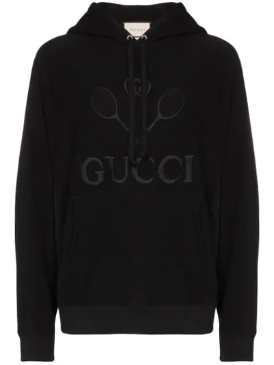 Gucci Black Tennis Club Hoodie