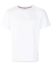 THOM BROWNE RELAXED JERSEY T-SHIRT WHITE,MJS067A-00042 PF19
