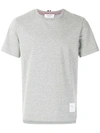 THOM BROWNE Relaxed Jersey t-shirt LIGHT GREY,MJS067A-00042 PF19
