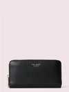 KATE SPADE SPENCER ZIP-AROUND CONTINENTAL WALLET,ONE SIZE