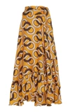 F.R.S FOR RESTLESS SLEEPERS BRONTE PRINTED SILK MAXI SKIRT,766088