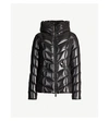 Moncler Fulig Fitted Padded Shell Jacket In Black