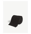 Tom Ford Knitted Woven Silk Tie In Black