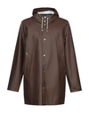 Stutterheim Full-length Jacket In Brown