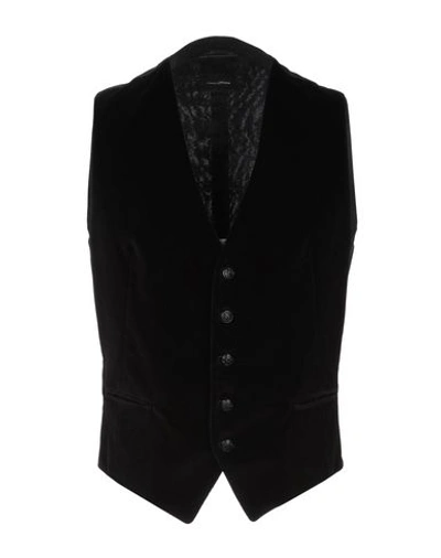 Tagliatore Suit Vest In Black