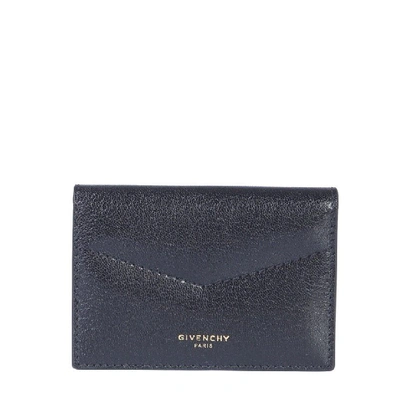 Givenchy Edge Business Wallet In Nero