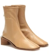 Acne Studios Branded Ankle Boots Camel/beige