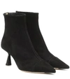 JIMMY CHOO KIX 65 SUEDE ANKLE BOOTS,P00413149