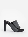 Yeezy Velcro Strap Mules In Black