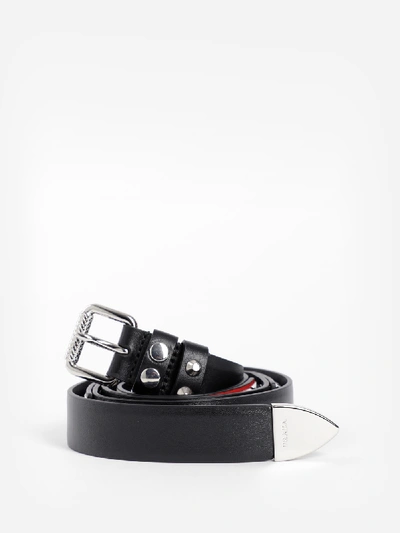 Prada Belts In Black