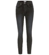 RE/DONE HIGH-RISE ANKLE CROP SKINNY JEANS,P00402301