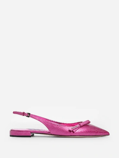 Prada Flats In Pink