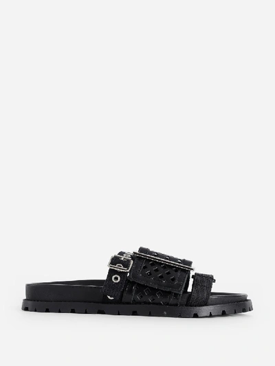 Sacai Sandals In Black