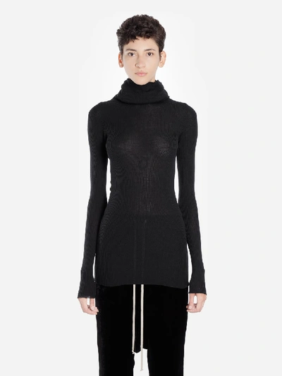 Rick Owens Knitwear In Black