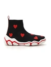 RED VALENTINO RED VALENTINO GLAM RUN SOCK SNEAKERS