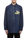 RAF SIMONS RAF SIMONS LOGO PATCH SHIRT