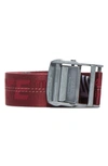 Off-white Classic Industrial Belt In Mattone