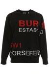 BURBERRY HORSEFERRY PULLOVER,10993937