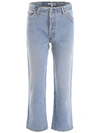 RE/DONE HIGH-WAISTED JEANS,10993904