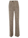 CHLOÉ PATTERNED TROUSERS,10993769