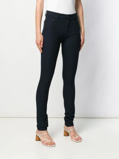 Joseph Cloud Gabardine Skinny Jeans In Blue