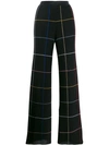 MISSONI CHECKED WIDE-LEG TROUSERS