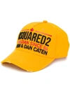 DSQUARED2 LOGO EMBROIDERED CAP