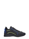 DSQUARED2 551 SNEAKERS IN BLACK RUBBER/PLASIC,10994198