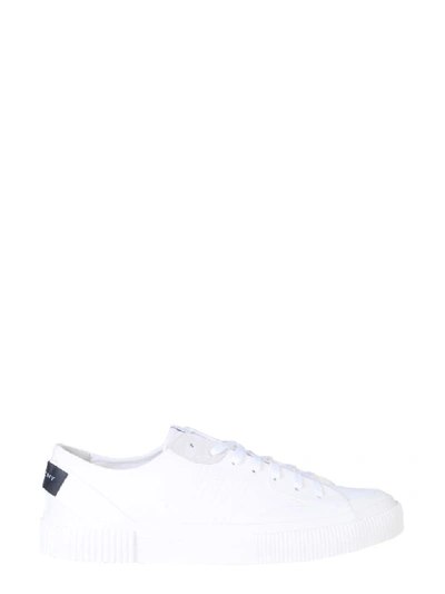 Givenchy Cotton Canvas Sneakers In Bianco