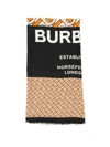 BURBERRY TB HORSEFERRY MAXI SCARF,10994609