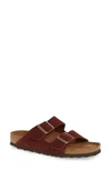 Birkenstock 'arizona' Soft Footbed Suede Sandal In Antique Port Suede