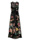 RED VALENTINO EMBROIDERED MACRAMÉ DRESS,10994880