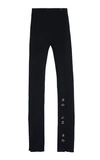 A.W.A.K.E. BUTTONED SLIT STRETCH-JERSEY TROUSERS,767262