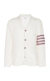 THOM BROWNE DENIM UNCONSTRUCTED CLASSIC BLAZER,MJU426E-06137