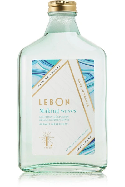 Lebon Making Waves Mouthwash - Delicate Fresh Mints, 275ml In Colorless