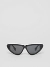 BURBERRY Triangular Frame Sunglasses