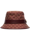 GUCCI GG CANVAS FEDORA