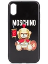 MOSCHINO MOSCHINO IPHONE X/XS TEDDY BEAR CASE - 黑色