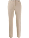 PESERICO SLIM-FIT TROUSERS