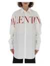 VALENTINO VALENTINO CLASSIC LOGO PRINT SHIRT