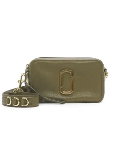 Marc Jacobs The Softshot 21 Leather Camera Bag In Desert Mountain