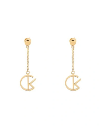 Calvin Klein Earrings In Gold