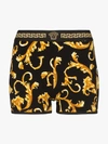 VERSACE BAROQUE PRINT MINI SHORTS,AGD03004AC0033613595014