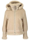 CHLOÉ CHLOÉ AVIATOR BUCKLE NECK JACKET