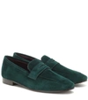 BOUGEOTTE FLANEUR SUEDE LOAFERS,P00405787