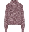 ISABEL MARANT JARREN ALPACA AND WOOL-BLEND SWEATER,P00399480