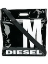 DIESEL X GLENN MARTENS F-LITT-HER M PRINTED TOTE BAG