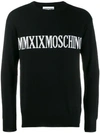 MOSCHINO LOGO KNITTED JUMPER